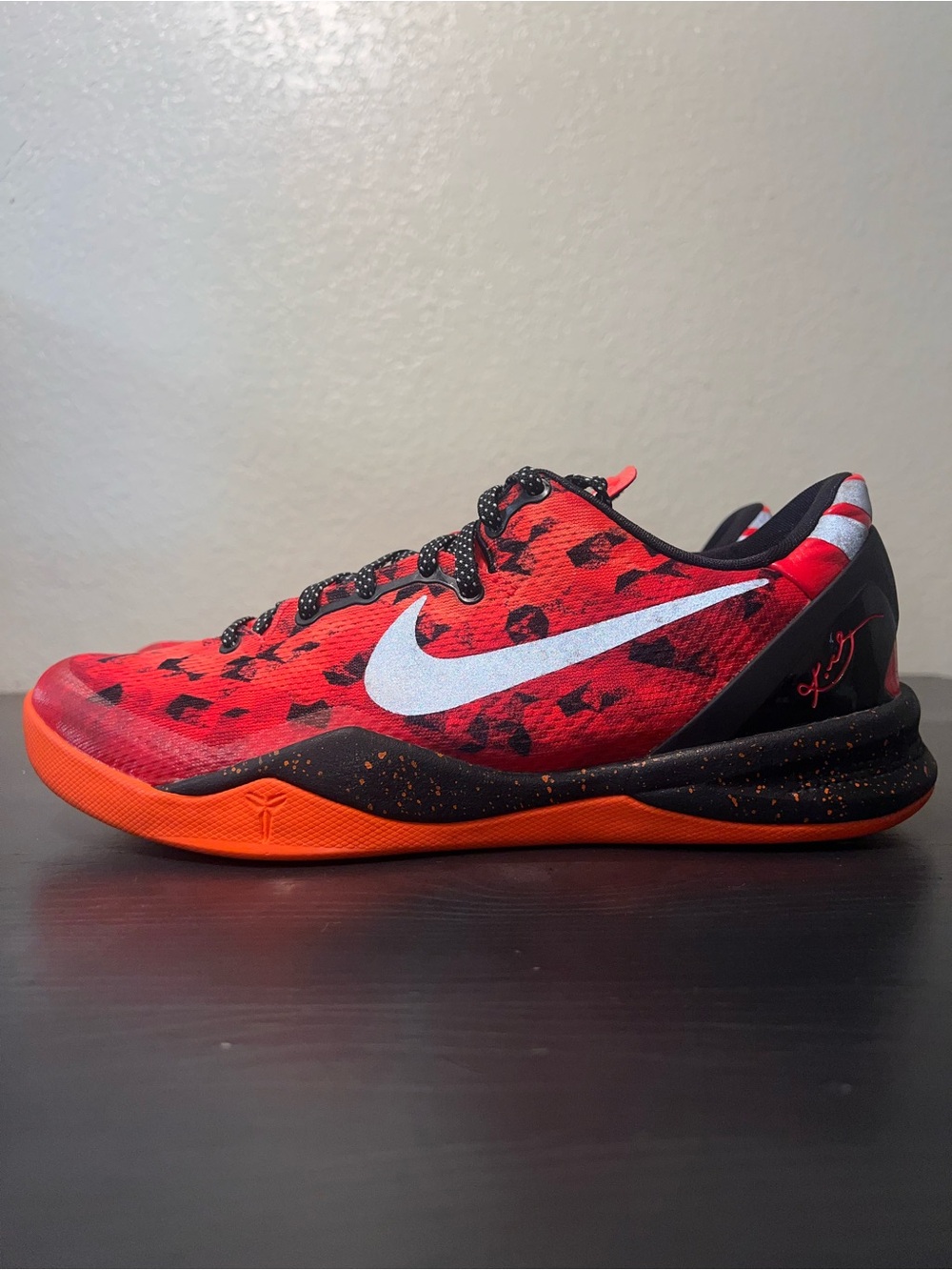 2013 Nike Kobe 8 System “Challenge Red” Size 9.5